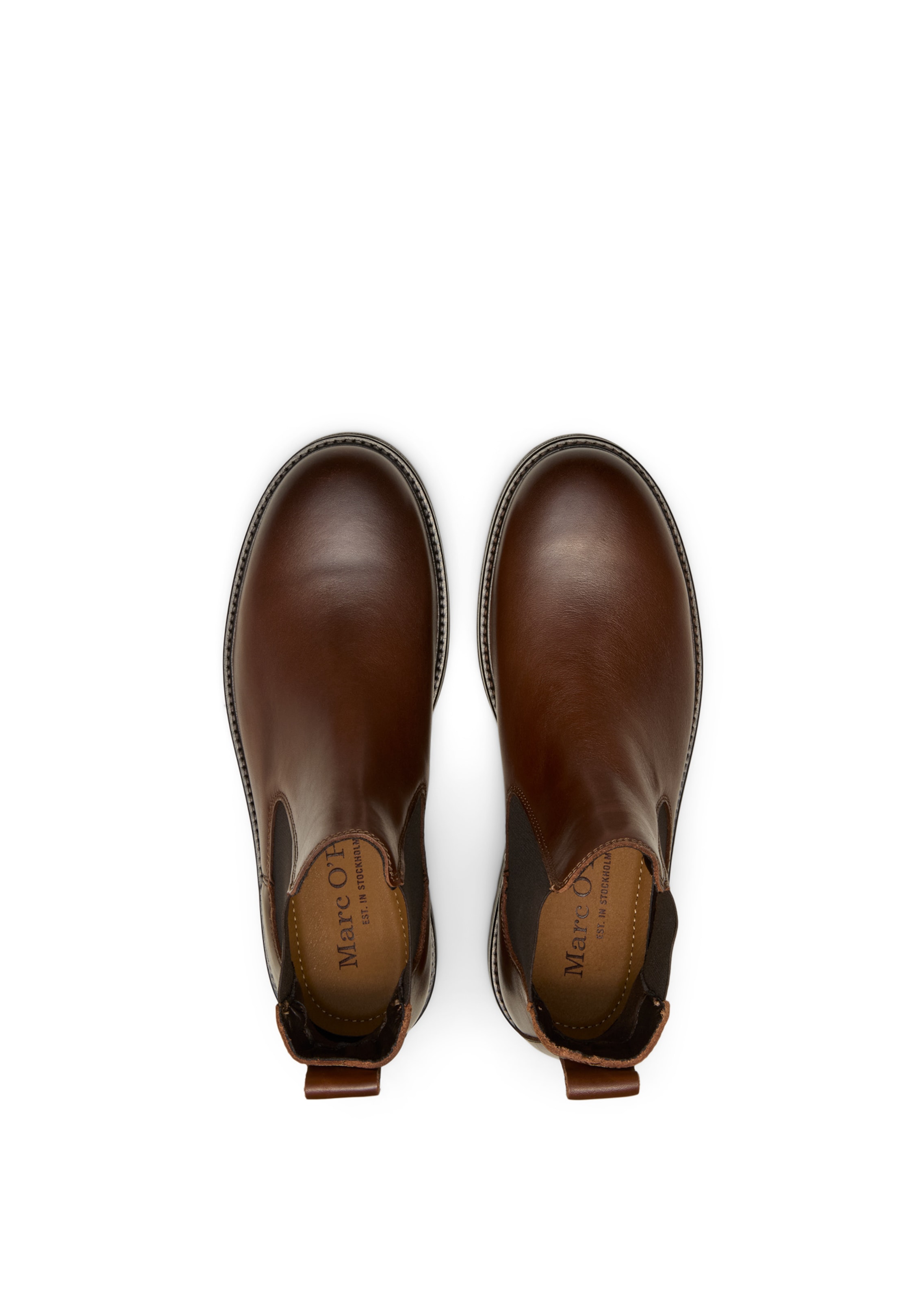 Marc O'Polo Chelsea Boots 'Rony' in Braun