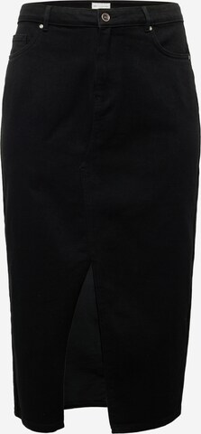 ONLY Carmakoma Spódnica 'SIRI' w kolorze czarny: przód