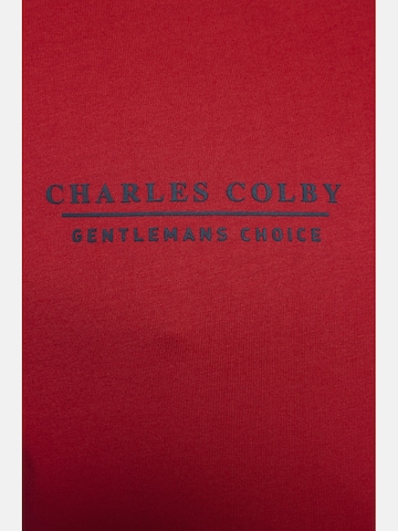 T-Shirt ' Earl Joylin ' Charles Colby en rouge