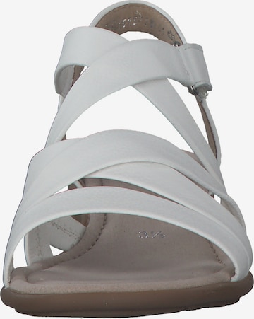 GABOR Strap Sandals in White
