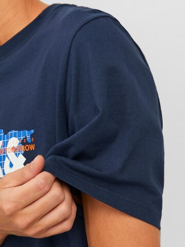 JACK & JONES Shirt 'JCODust' in Blue