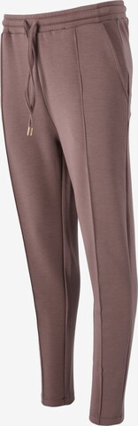 Athlecia Skinny Hose 'Jacey' in Braun