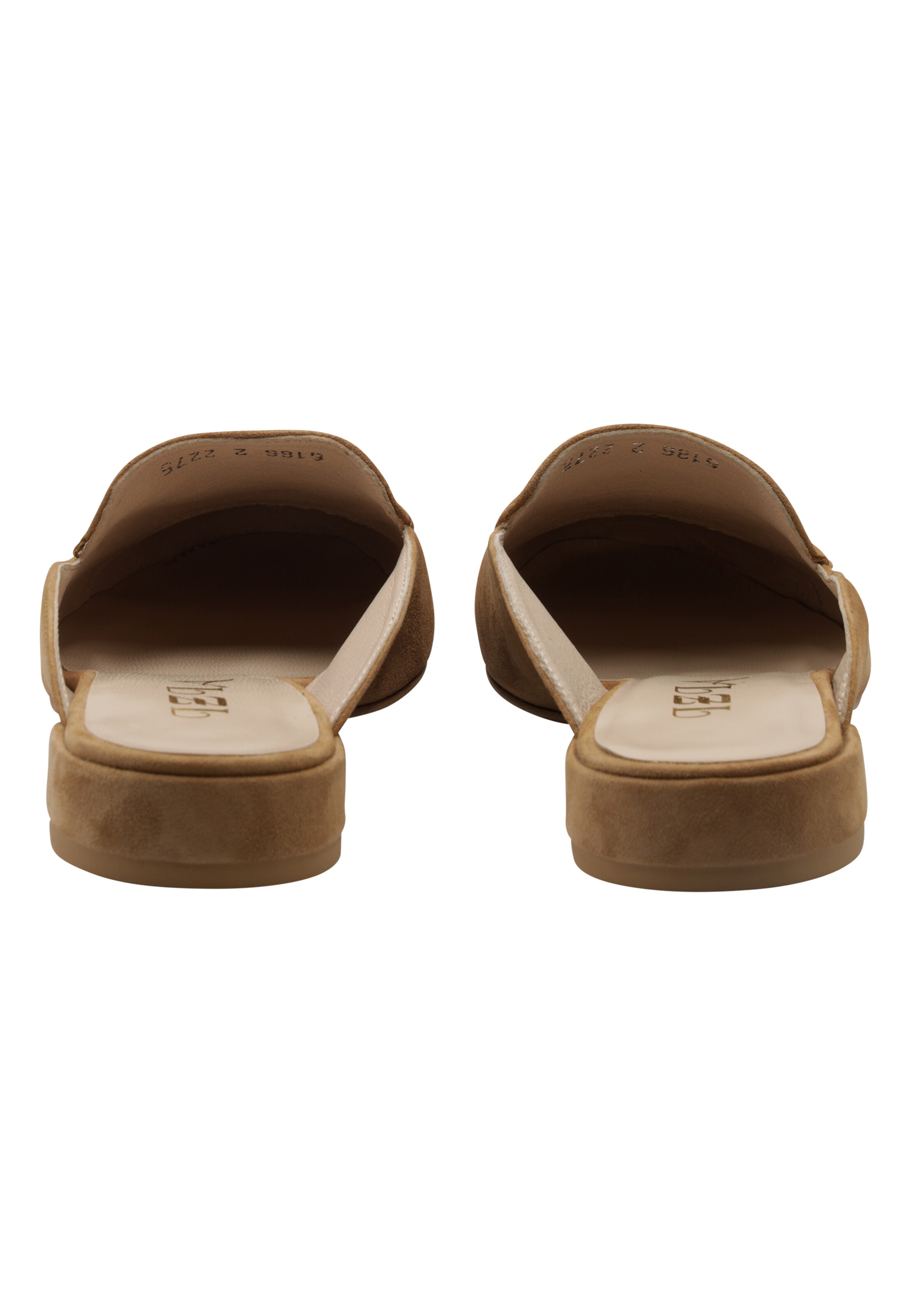 IZIA - Sapato aberto em castanho