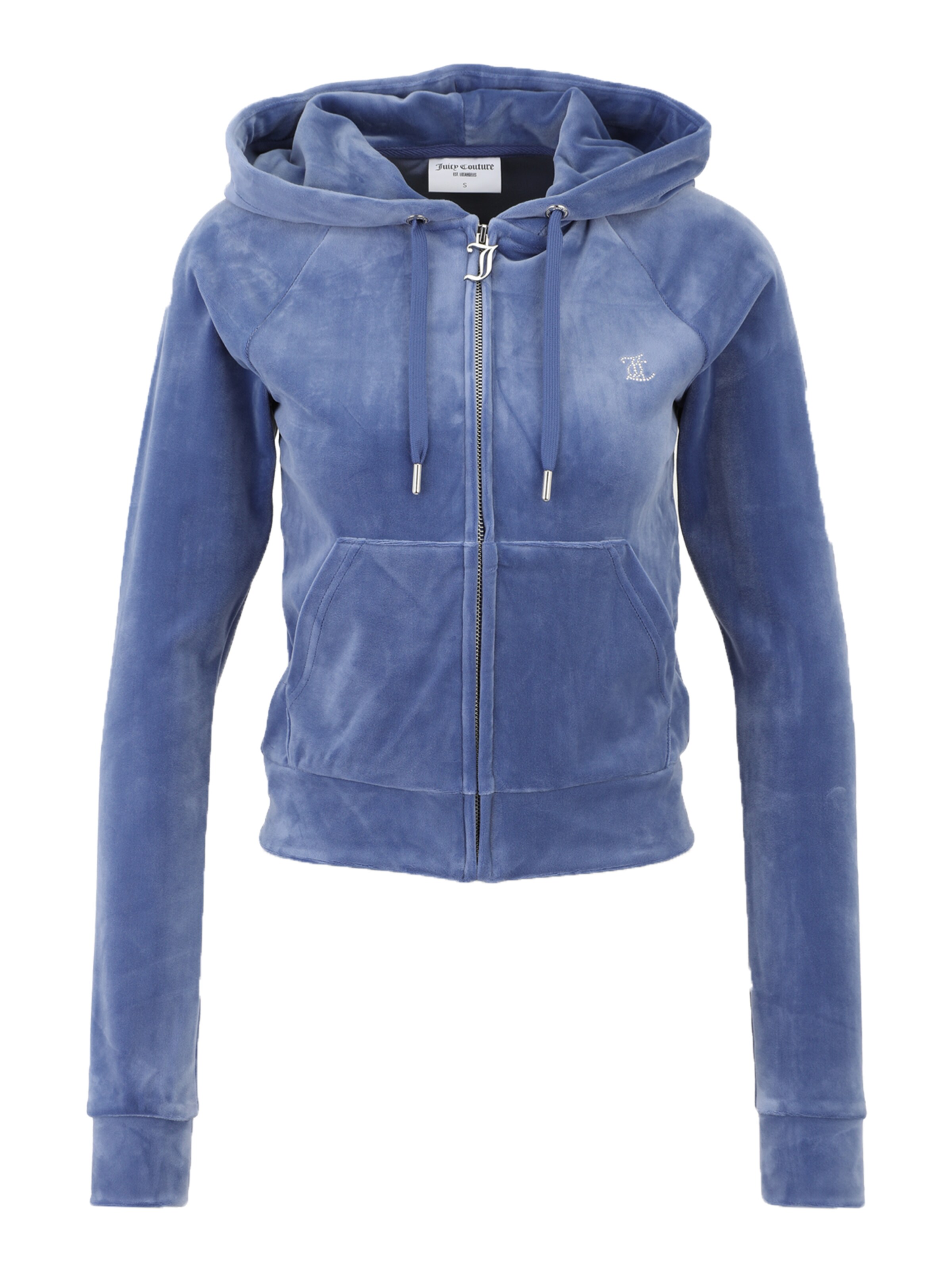 Juicy Couture Tall Sweatjacke 'MADISON' in opal / transparent, Produktansicht