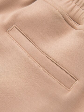 Tapered Pantaloni sportivi di Ombre in beige