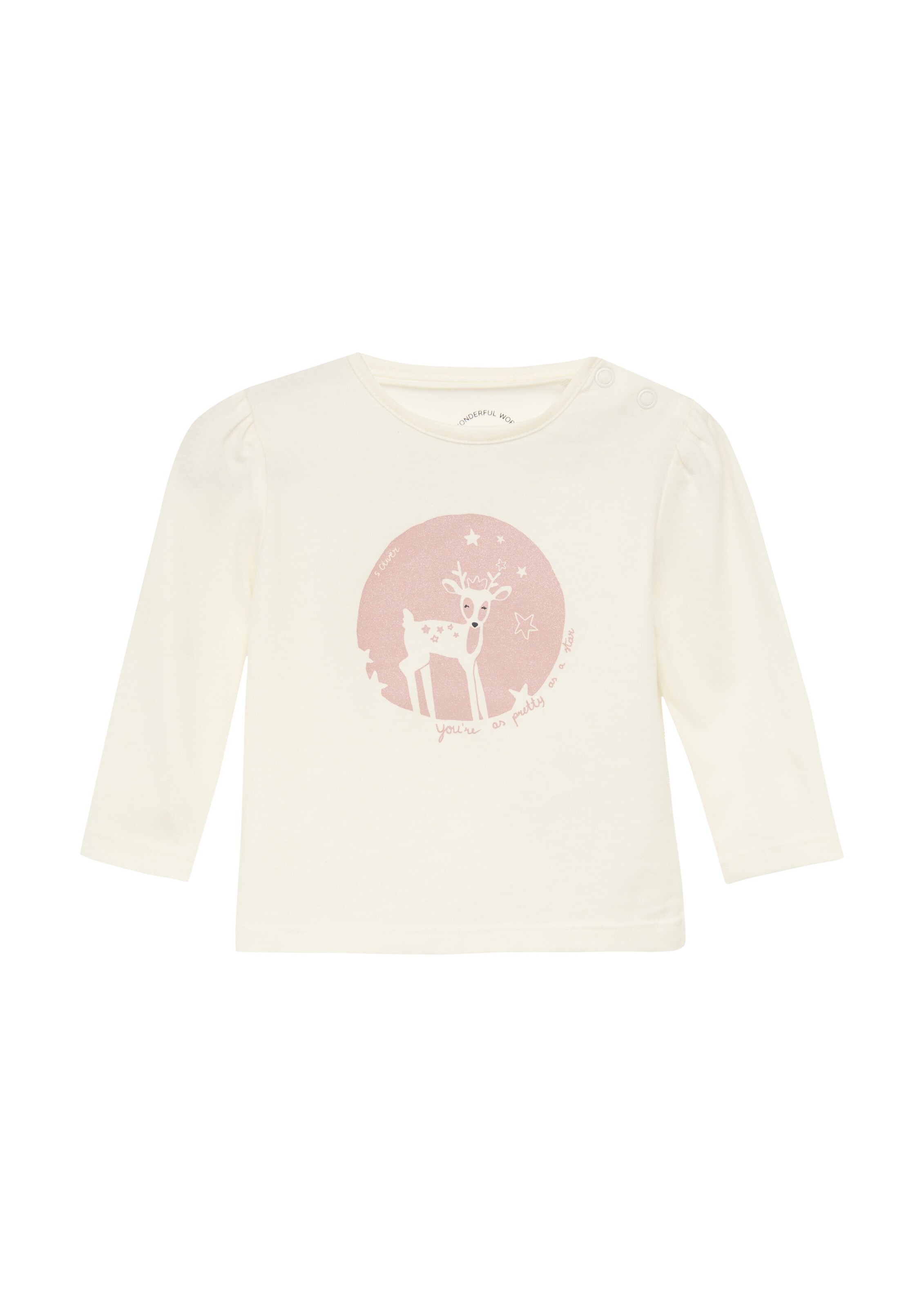 s.Oliver Shirt in Beige: voorkant