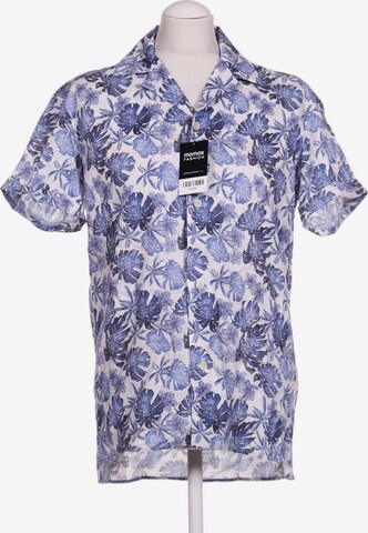 DRYKORN Button Up Shirt in S in Blue: front