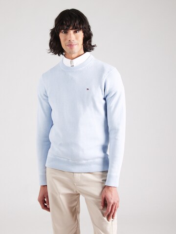 mėlyna TOMMY HILFIGER Megztinis: priekis