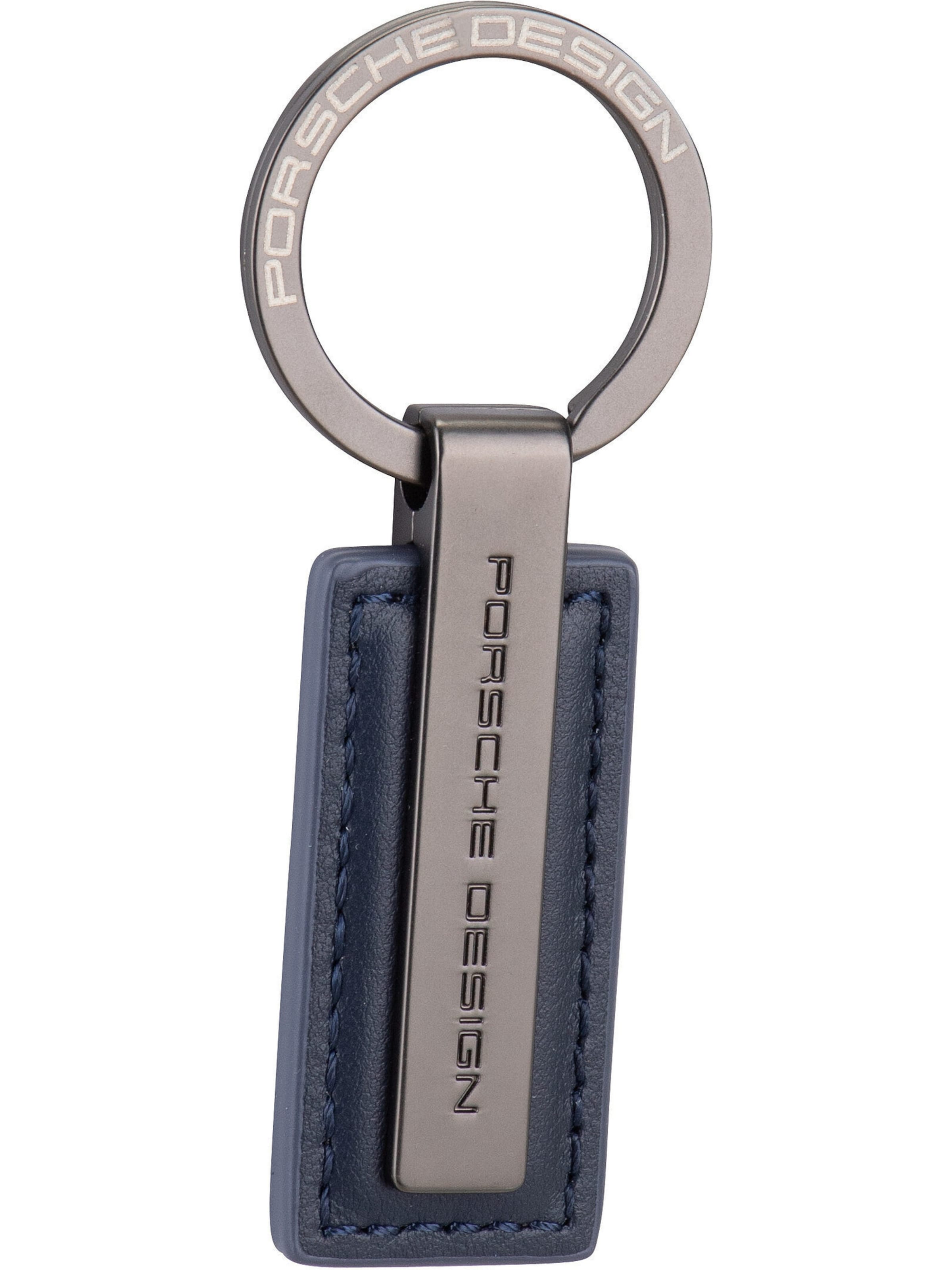 Porsche Design Key Ring in Blue: front