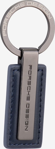 Porsche Design Schlüsselanhänger in Blau: Vorderseite