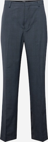 BURTON MENSWEAR LONDON Regular Trousers with creases in Blue: front