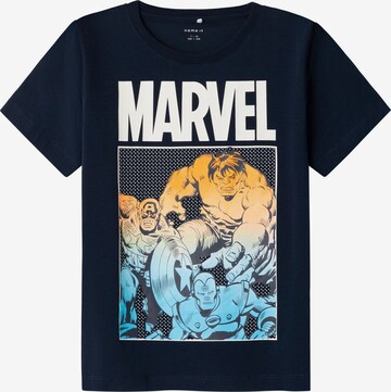 T-Shirt 'Marvel Entertainment' NAME IT en bleu : devant