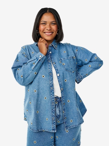 ZizziBluza 'Jeva' - plava boja