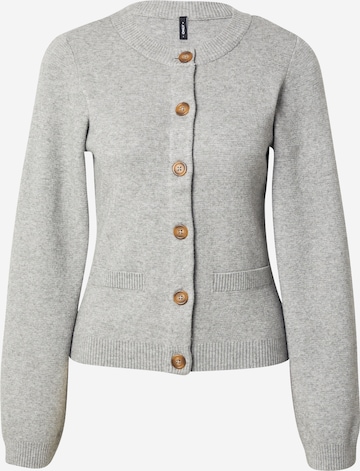 Cardigan 'ONLIBI ELLA' ONLY en gris : devant
