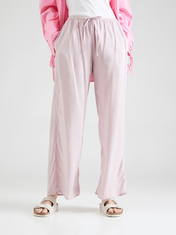 ABOUT YOU Regular Pants 'Hege' in Pink: front