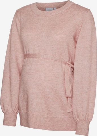 MAMALICIOUS Neulepaita 'MLNEWANNE' värissä vaaleanpunainen: etupuoli