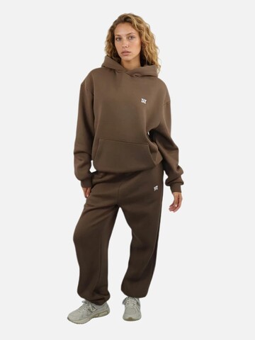HEFTYKA Loose fit Workout Pants 'CUFF JOGGER' in Brown