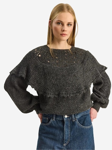 Bianco Lucci - Pullover 'Pullover' em cinzento