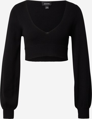 Pullover di Monki in nero: frontale