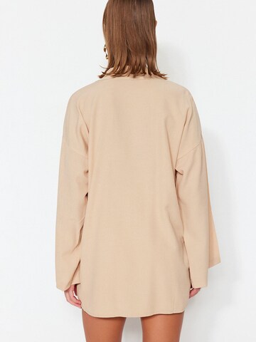 Pantalons de tailleur Trendyol en beige