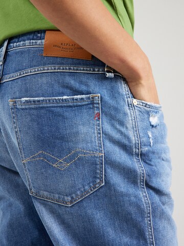 Regular Jean 'SANDOT' REPLAY en bleu