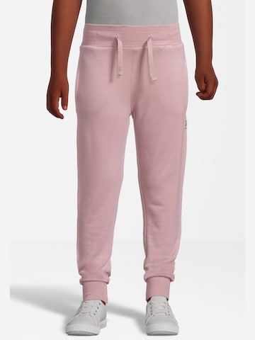 Tapered Pantaloni di New Life in rosa: frontale