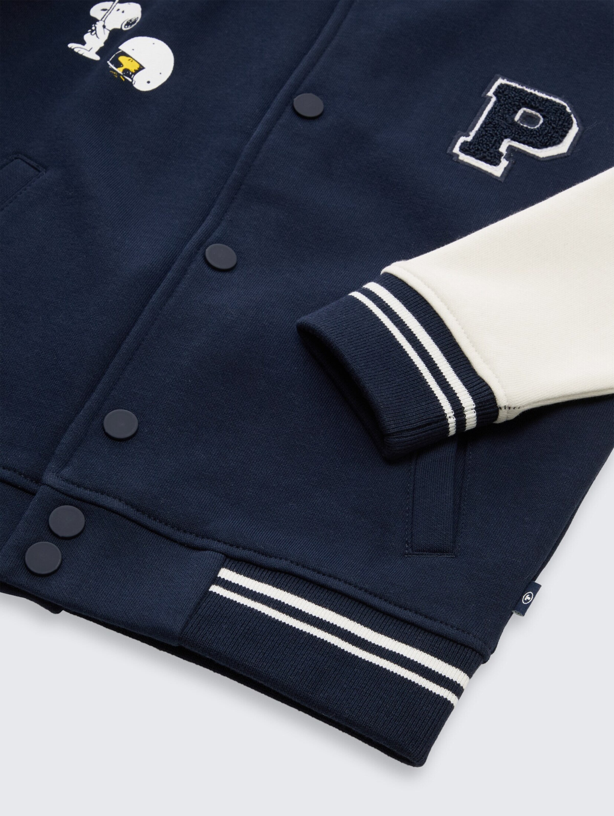 TOM TAILOR Zip-Up Hoodie in Blue