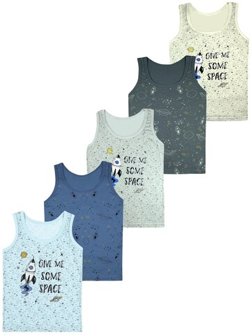 LOREZA - Camiseta térmica 'Jungen Unterhemden Space' en Mezcla de colores: frente
