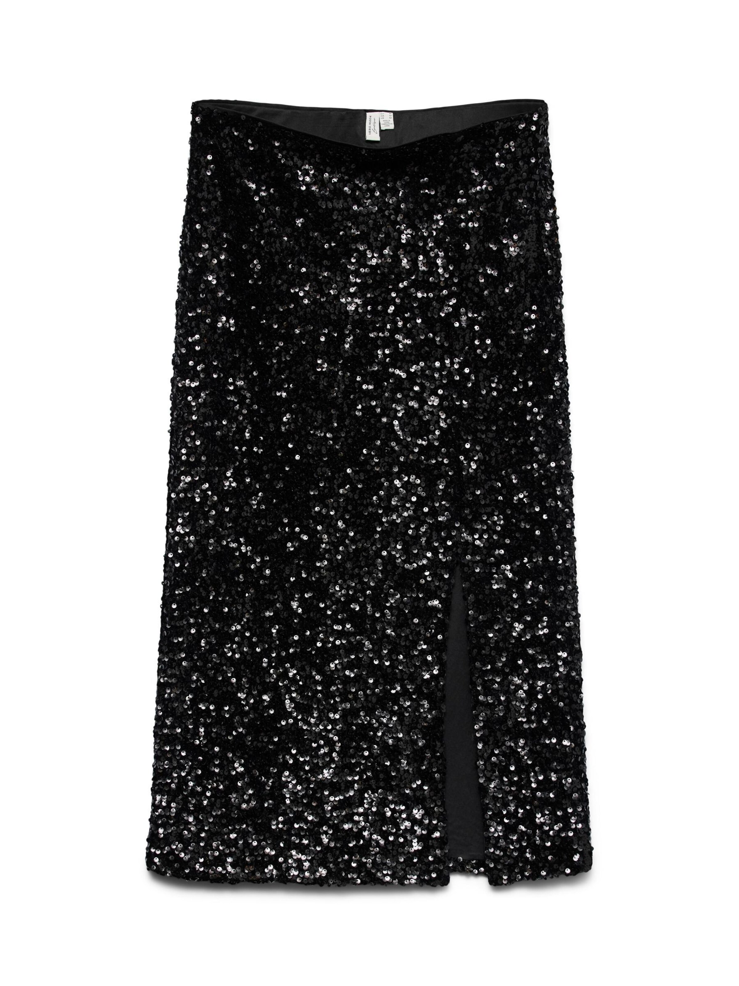 VERO MODA Nederdel 'VMHalia' i sort: forside