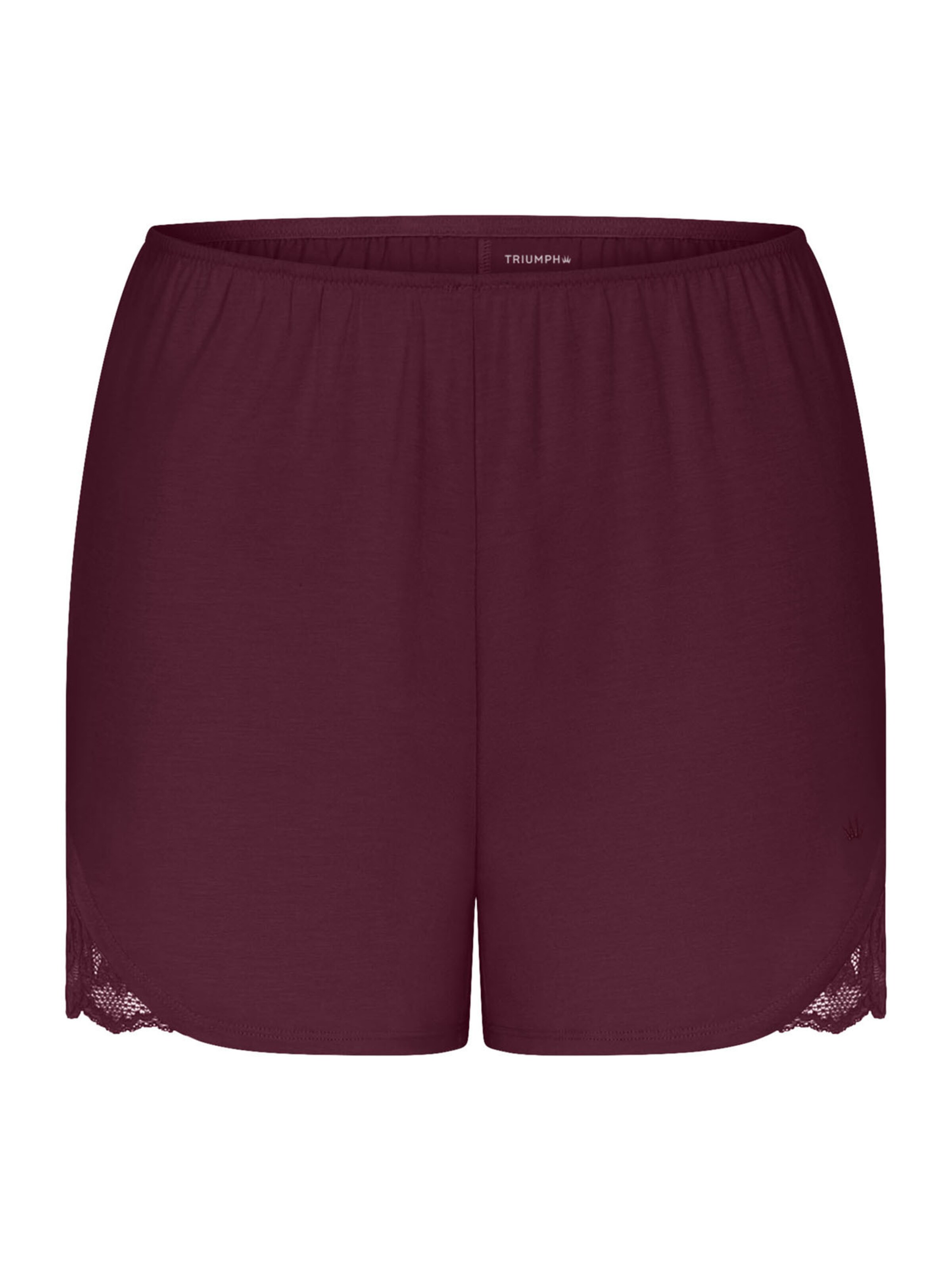 TRIUMPH Regular Broek ' Red Label Amourette ' in Rood: voorkant