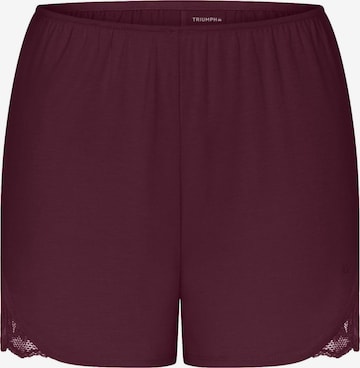 TRIUMPH Broek ' Red Label Amourette ' in Rood: voorkant