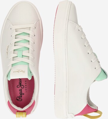 Pepe Jeans - Sapatilhas baixas 'CAMDEN STREET' em branco