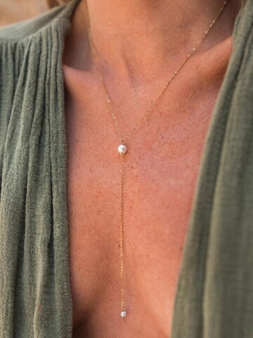 Chaîne 'Necklace 2 Waterpearls' Chic by Lirette en or