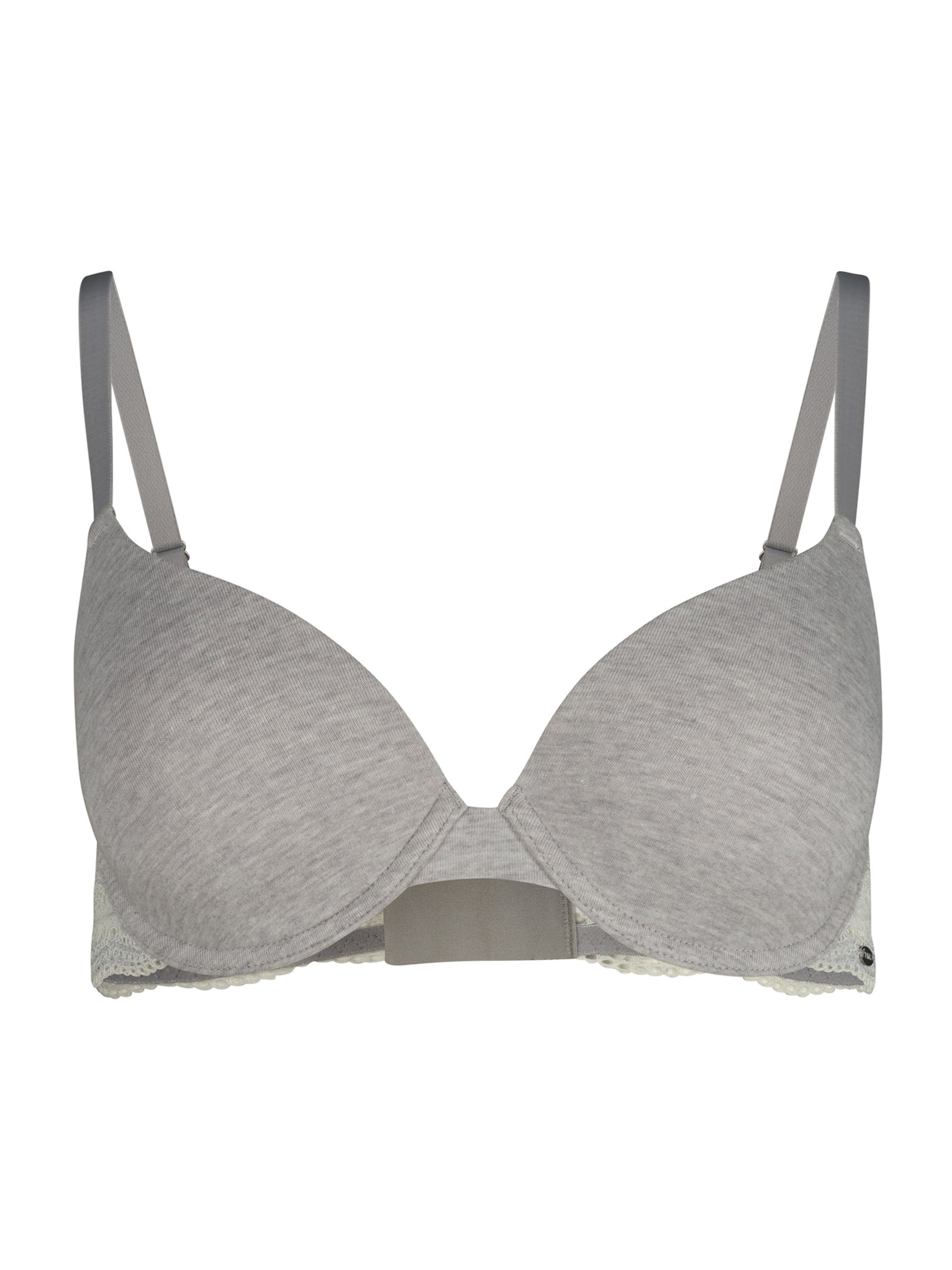 Skiny T-särgi Rinnahoidja, värv hall: eest vaates