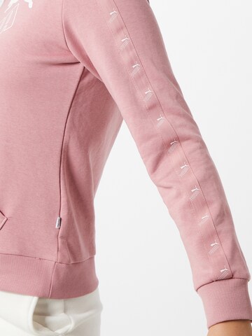 PUMA Sportief sweatshirt 'Amplified' in Roze