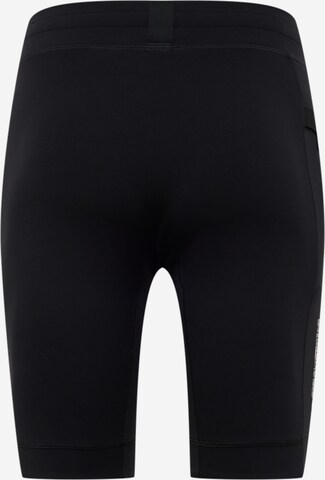 NIKE Skinny Sporthose in Schwarz