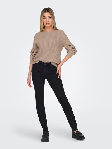 Skinny Jeans 'ONLHUSH' di ONLY in nero