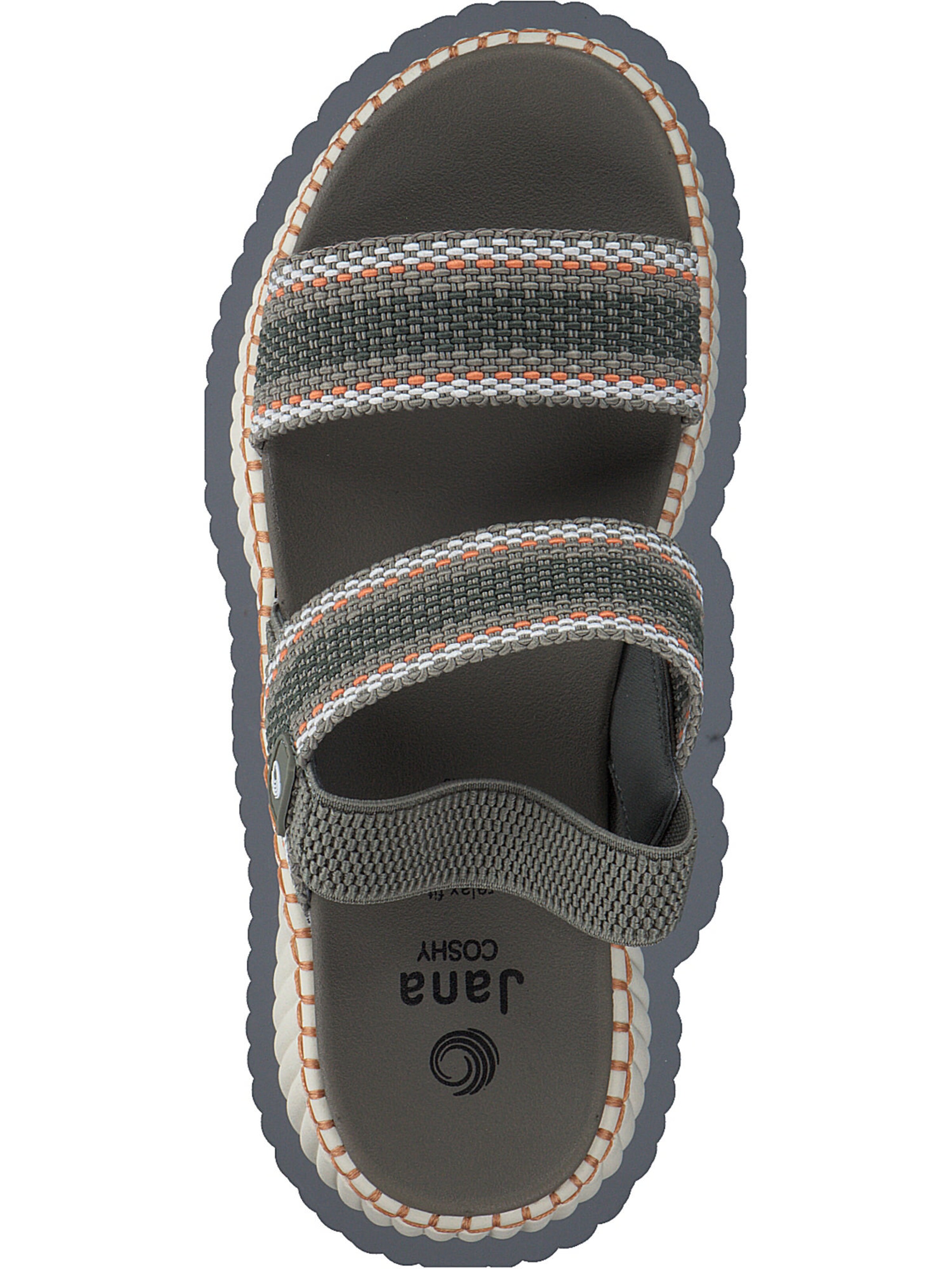 JANA Sandals in Green