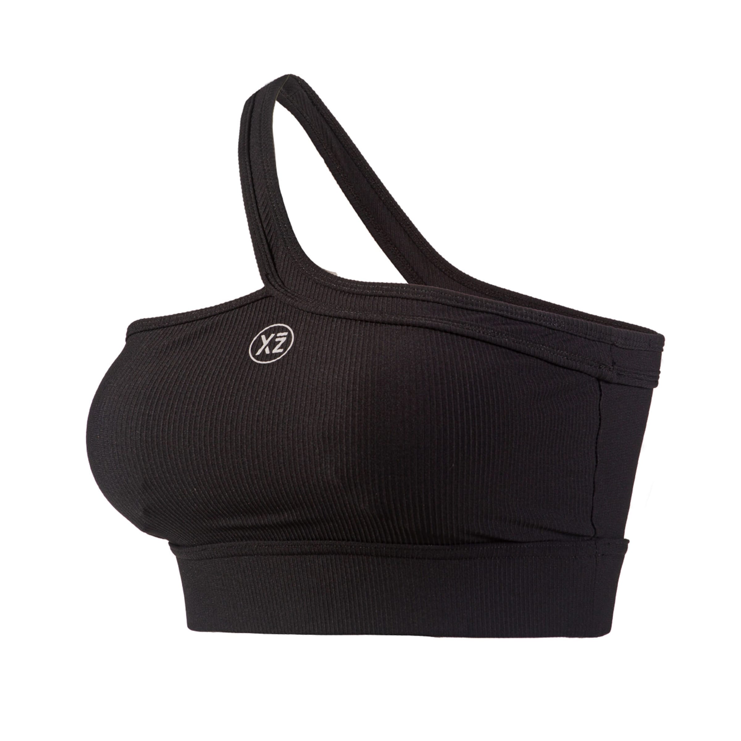 YEAZ Sportovní top 'Adore' – černá: přední strana