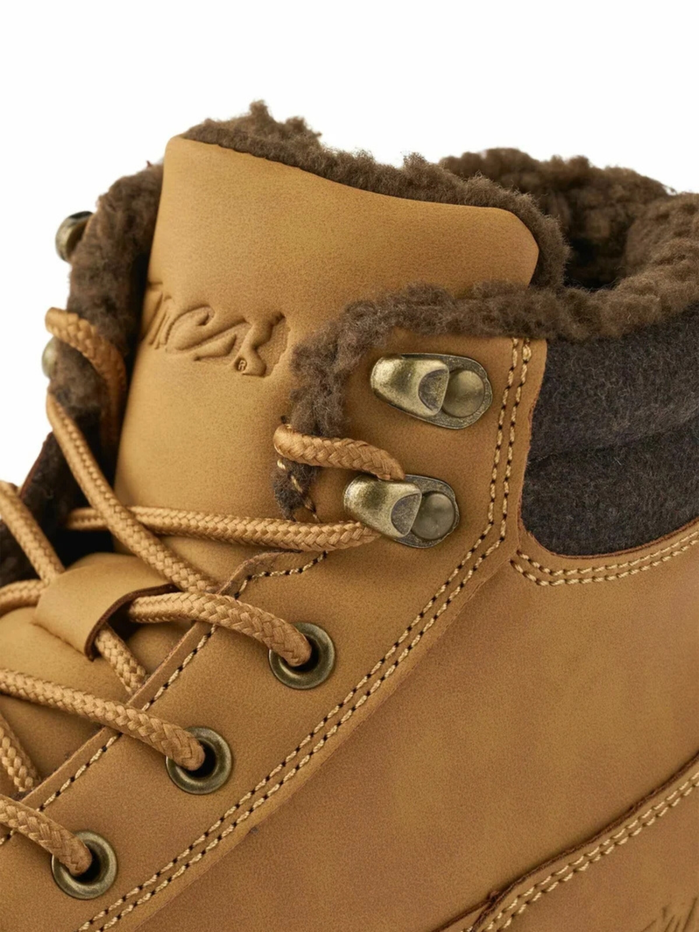 MCS Šněrovací boty 'KS802' – hnědá