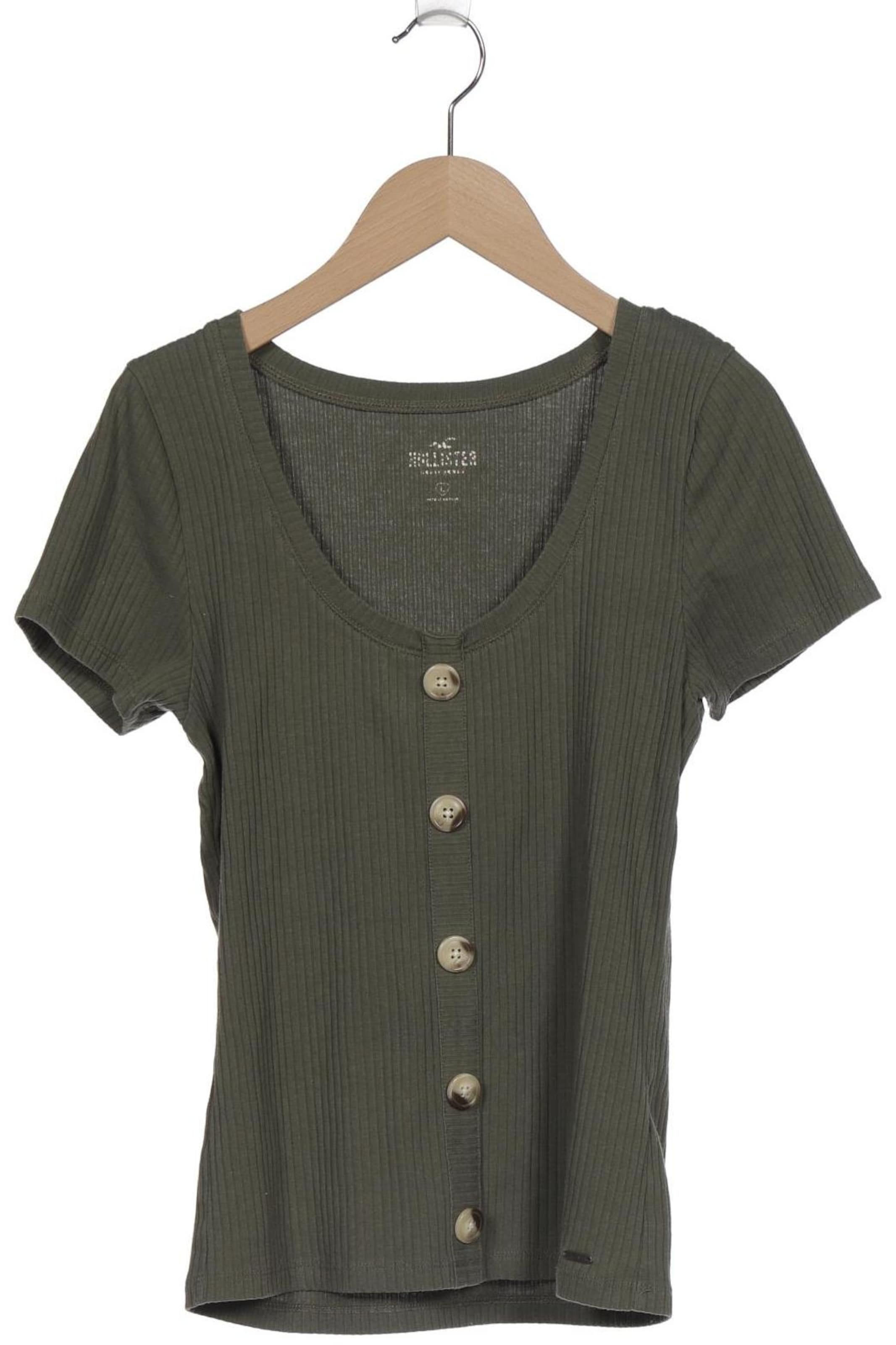 HOLLISTER Top & Shirt in L in Green: front