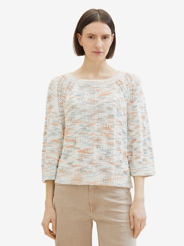 Pullover di TOM TAILOR in beige: frontale