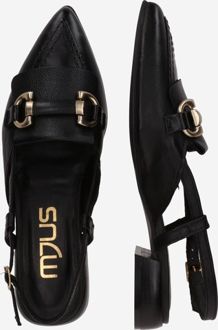 MJUS Ballet Flats with Strap in Black ABOUT YOU