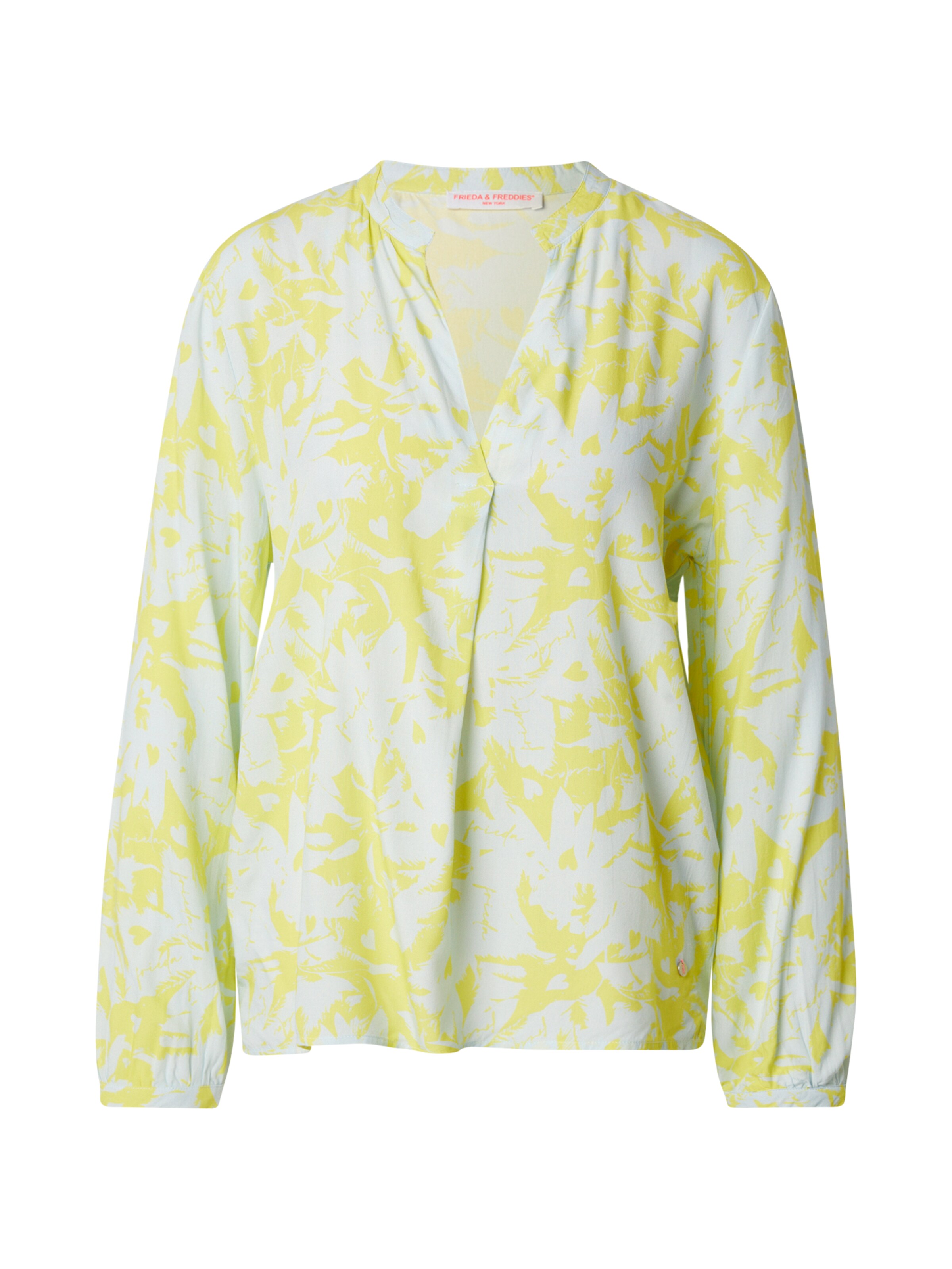 Camicia da donna di Frieda & Freddies NY in giallo: frontale