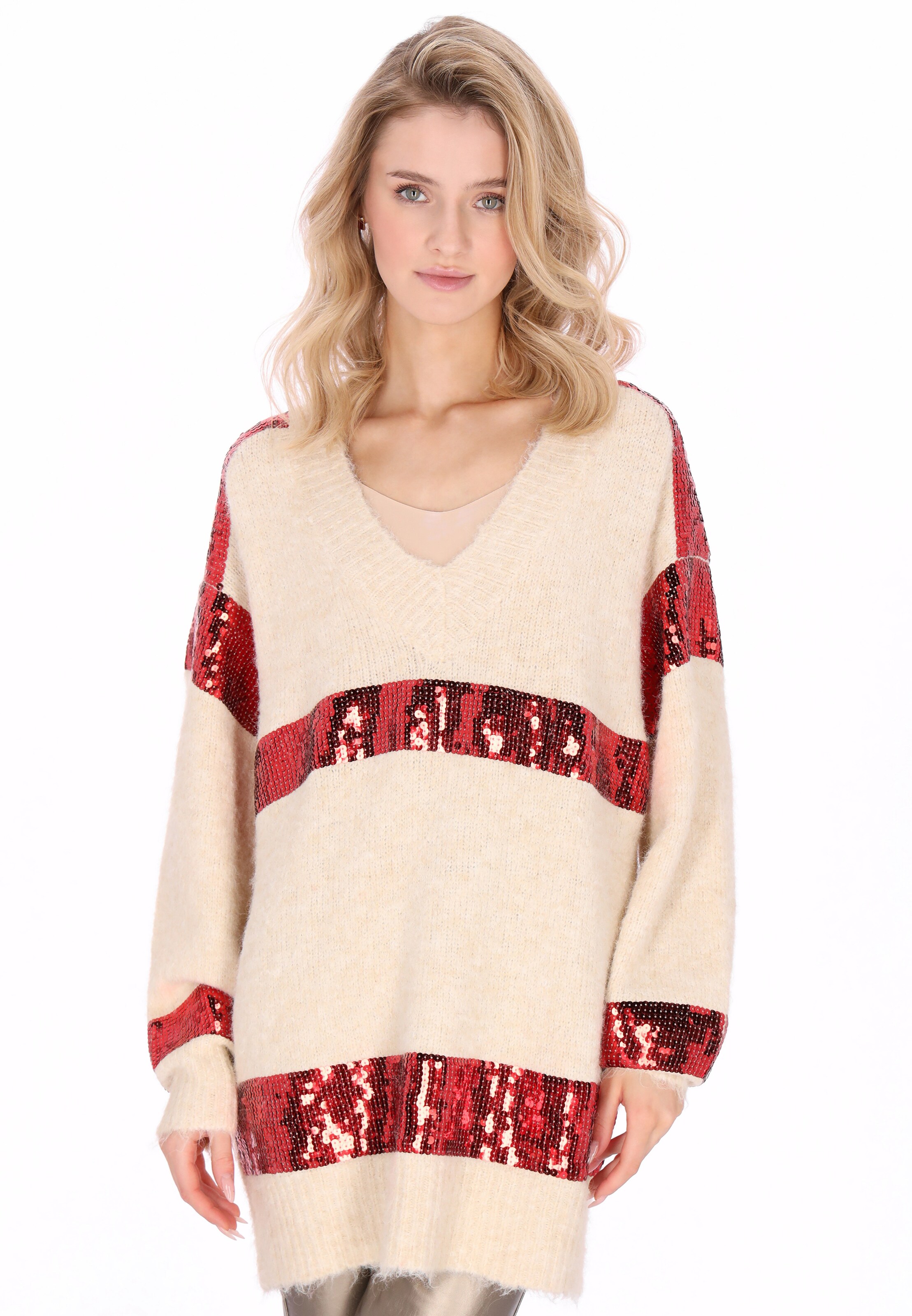 MYMO - Jersey en beige: frente