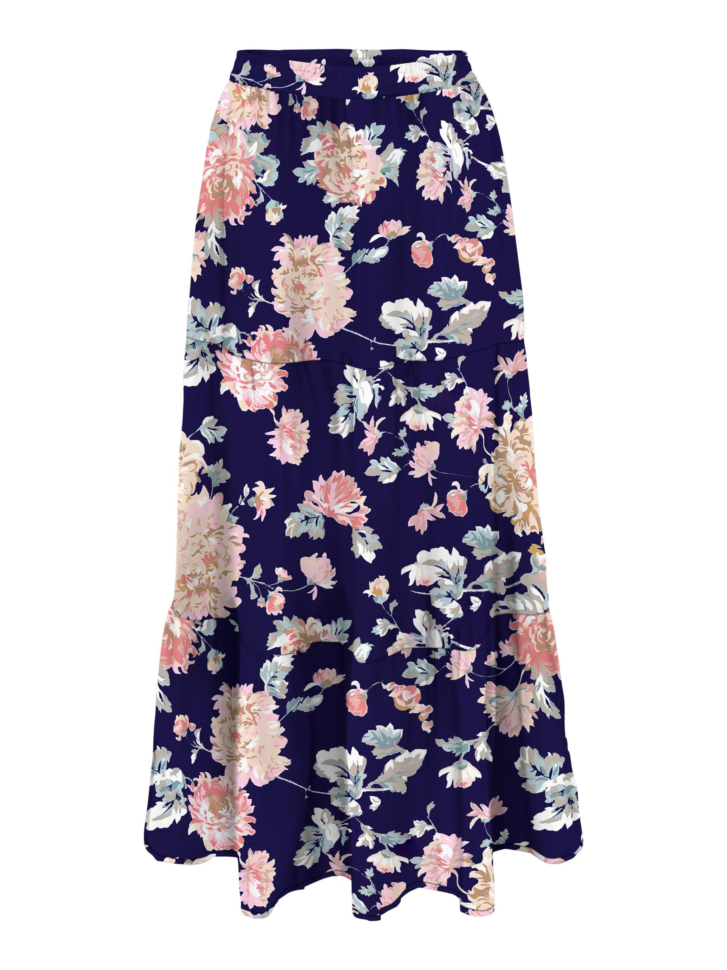 Only Tall Nederdel 'ONLStar' i blå: forside