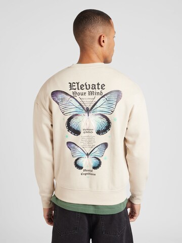 JACK & JONES Sweatshirt 'JORWILDLIFE' in Beige: Vorderseite