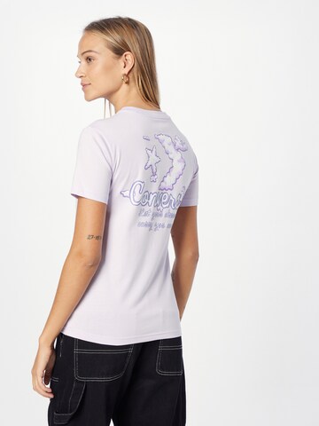 CONVERSE T-Shirt in Lila