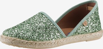 VERBENAS Espadrilles in Green: front