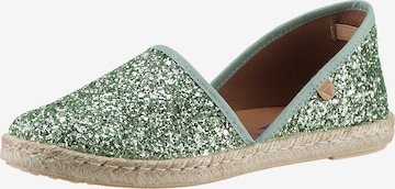 VERBENAS Espadrilles in Green: front